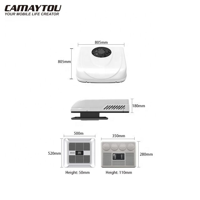 12 Вольт Автомобильный Кондиционер для Дома на Колесах на Крышу, Караван, Автофургон, Системы Кондиционирования 12 В, Кондиционер 12 В