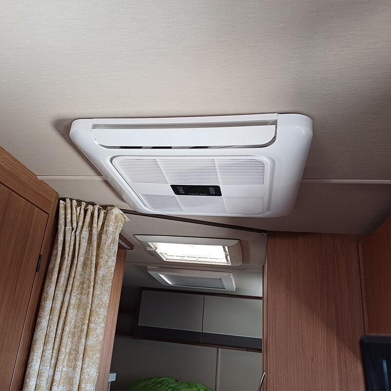 12 вольт RV Aircon 12v DC Кэмпинг фургон Автомобиль кондиционер 24v 48v Караванный кондиционер 12v